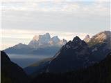 Rifugio Ra Stua - Remeda Rossa / Rote Wand